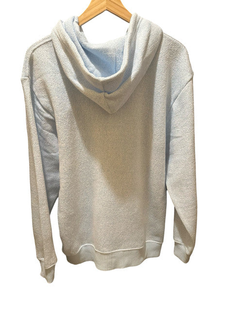 Pacific & Co Key West Zipper Hooded Fleece Jacket Ice Blue