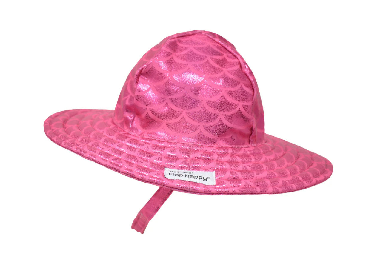 Flap Happy UPF 50+ Floppy Hat Mermaid Friends
