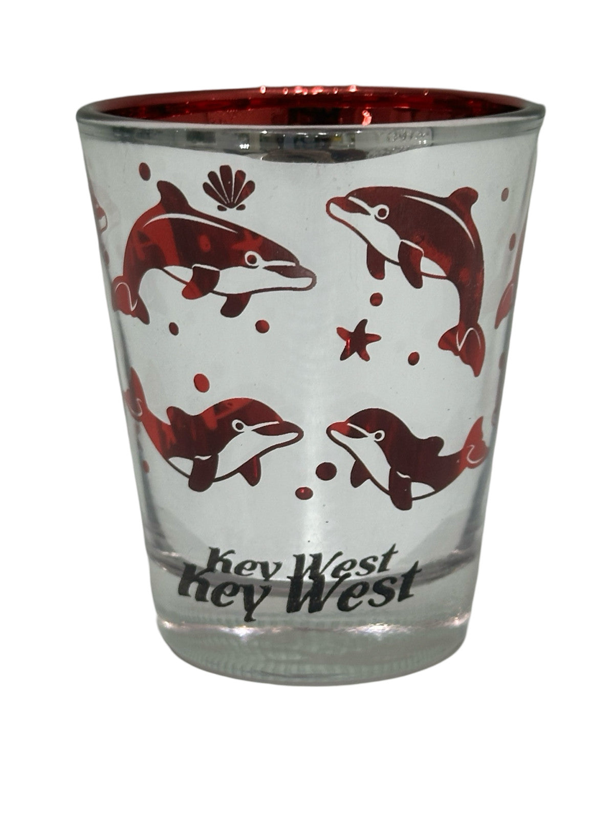 Dolphin Key West Metalic Shot Glass