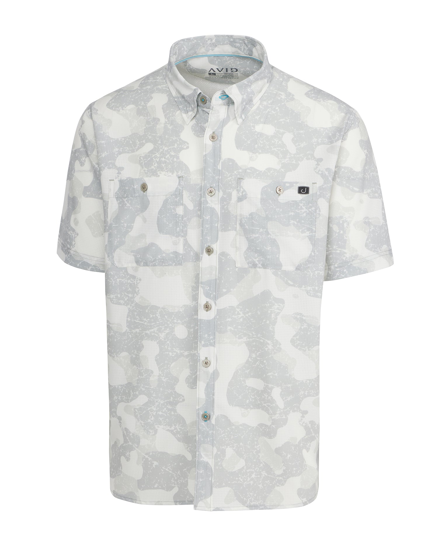 Avid Shelter Camo Performance Shirt SS  White