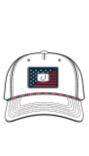 Avid Patriotic Performance Hat White