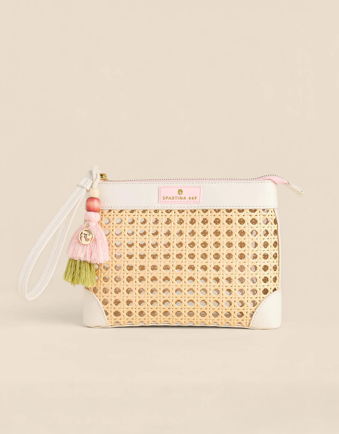 Spartina Splash Cane Wristlet Bag Castillo Tropical