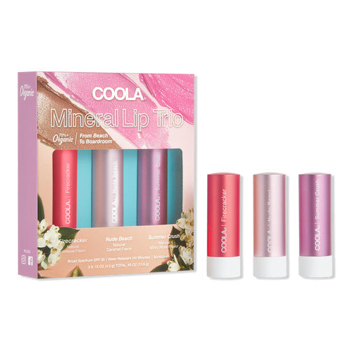 Coola Mineral Lip Trio