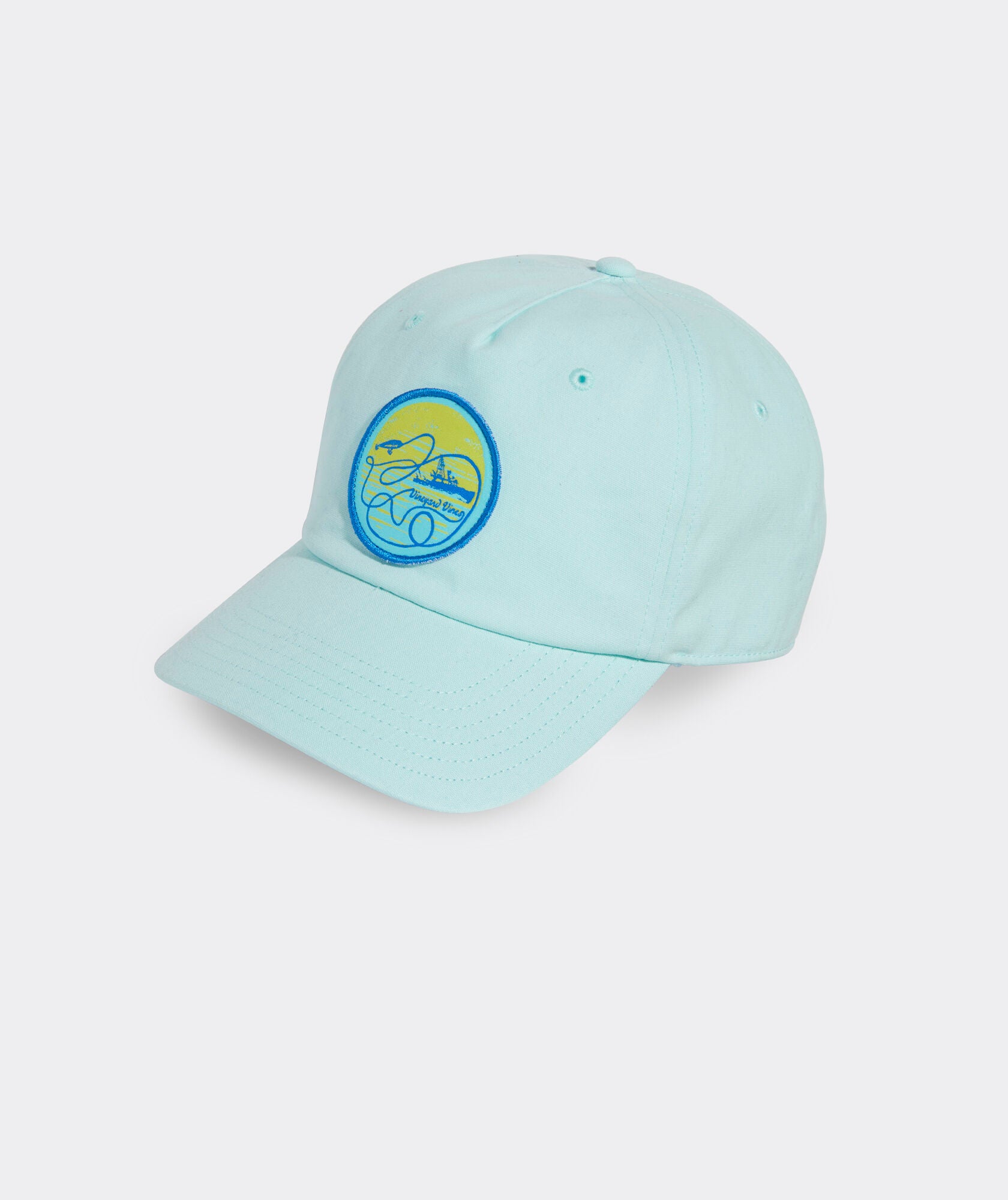Vineyard Vines Sunset Lure Patch 5 Panel Hat Island Paradise
