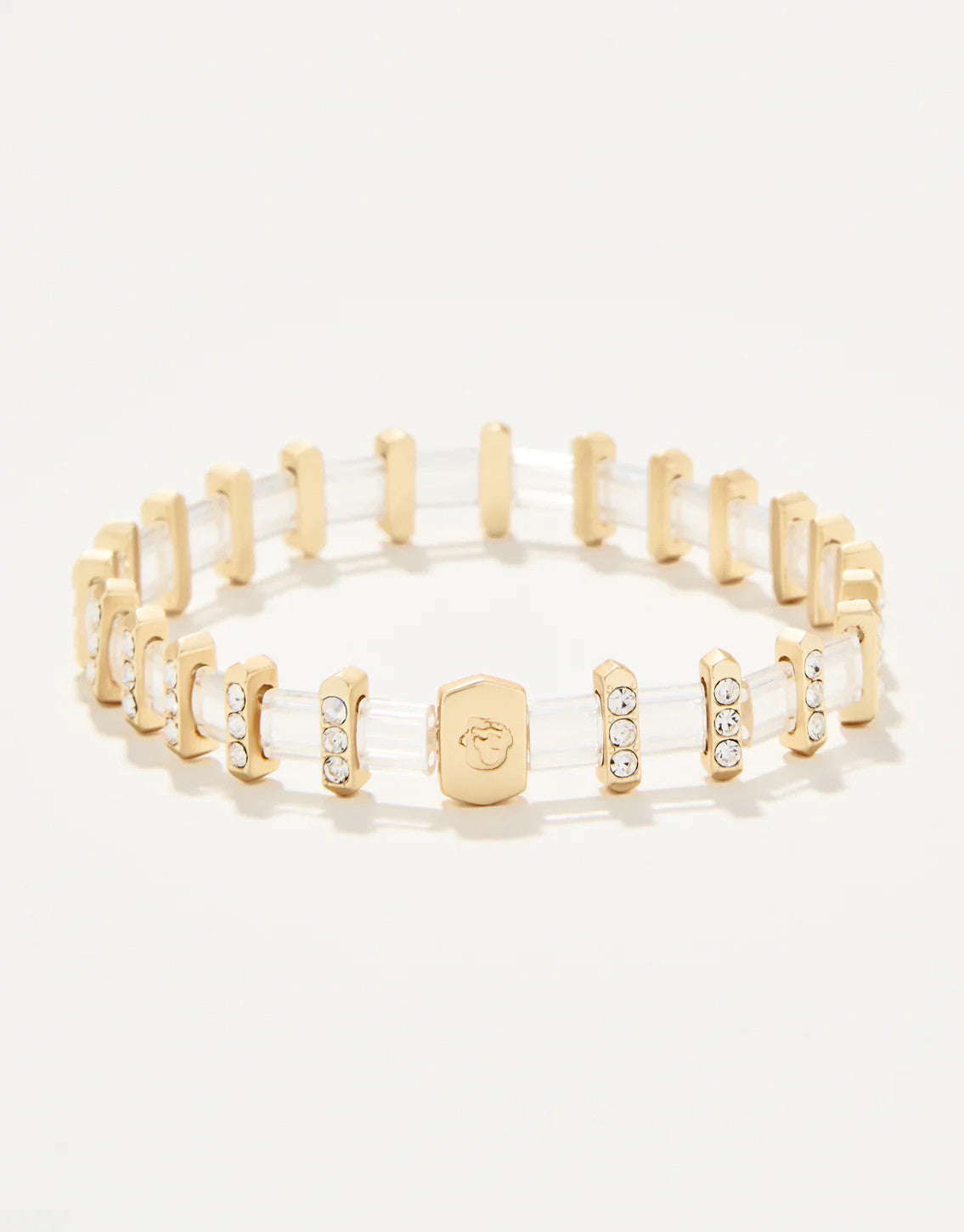 Spartina Salt Marsh Sparkle Tila Stretch Bracelet Gold