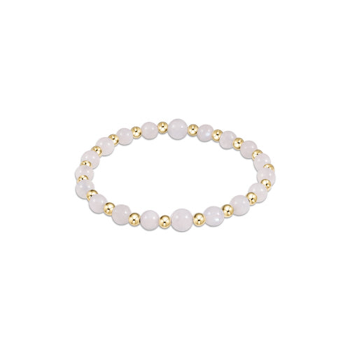 ENewton Grateful Pattern 6mm Bead Bracelet
