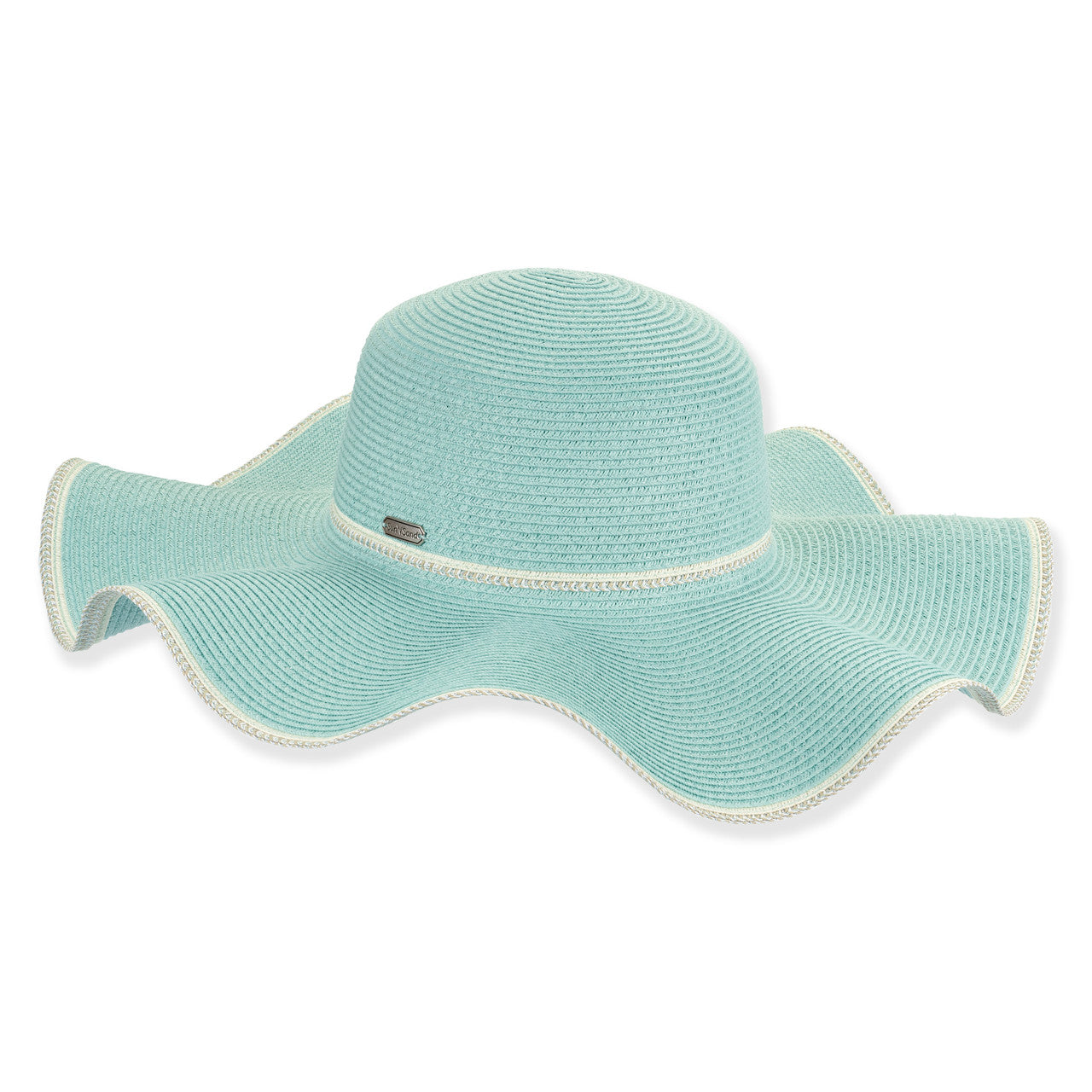 Sun 'N' Sand Addison Wavy Brim Floppy Hat