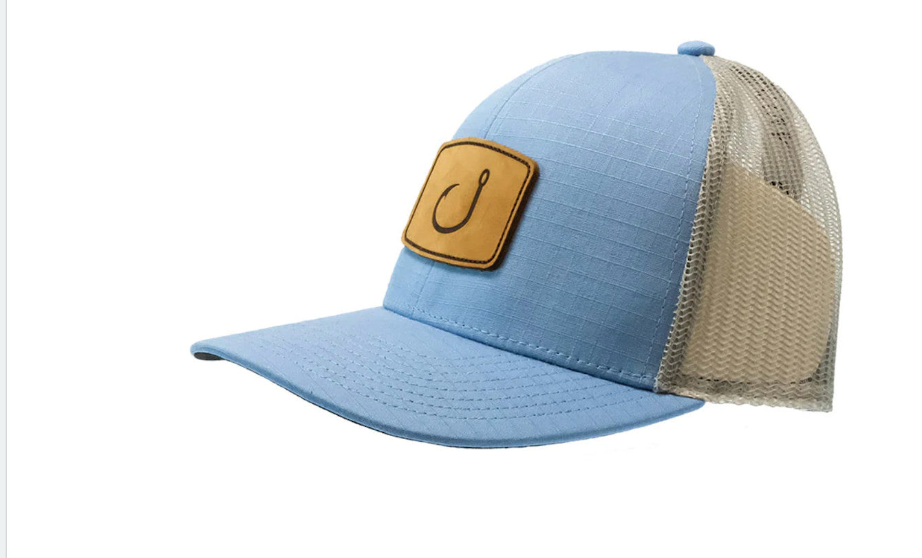 Avid Layday Trucker Hat Blue Chambray