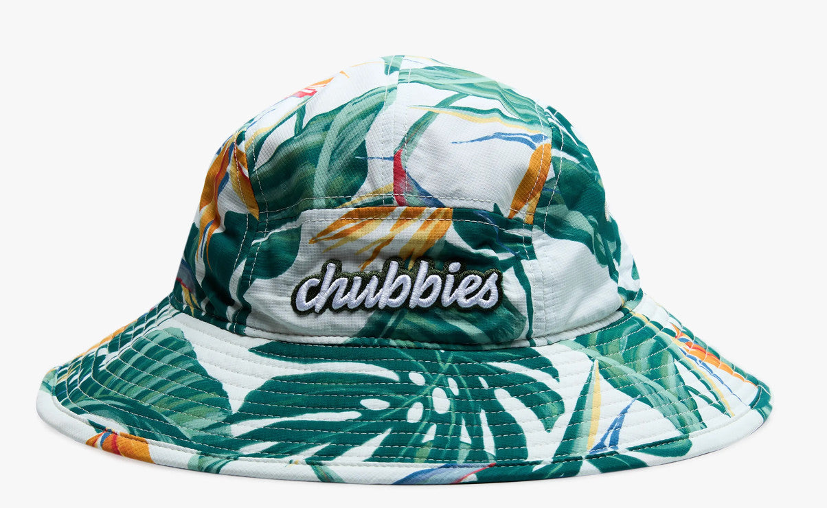 Chubbies The Frond Of You Bonnie Hat White