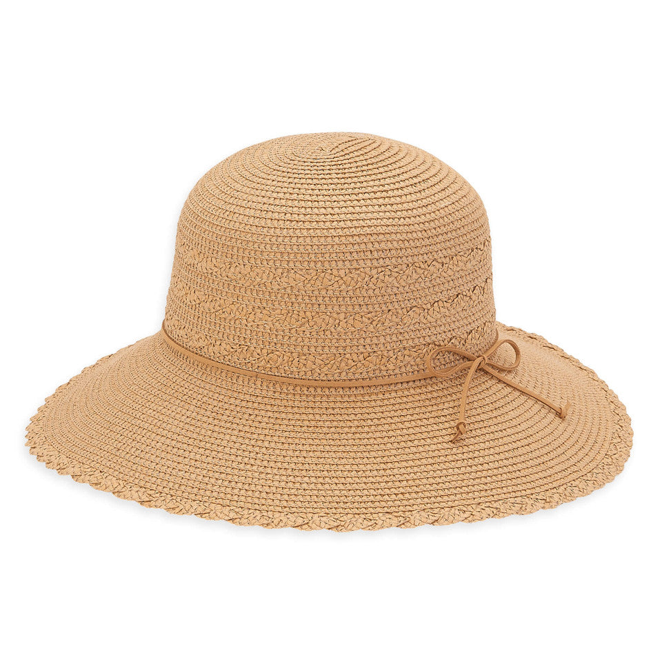 Sun 'N' Sand Cris Paper Braid Wide Brim Hat