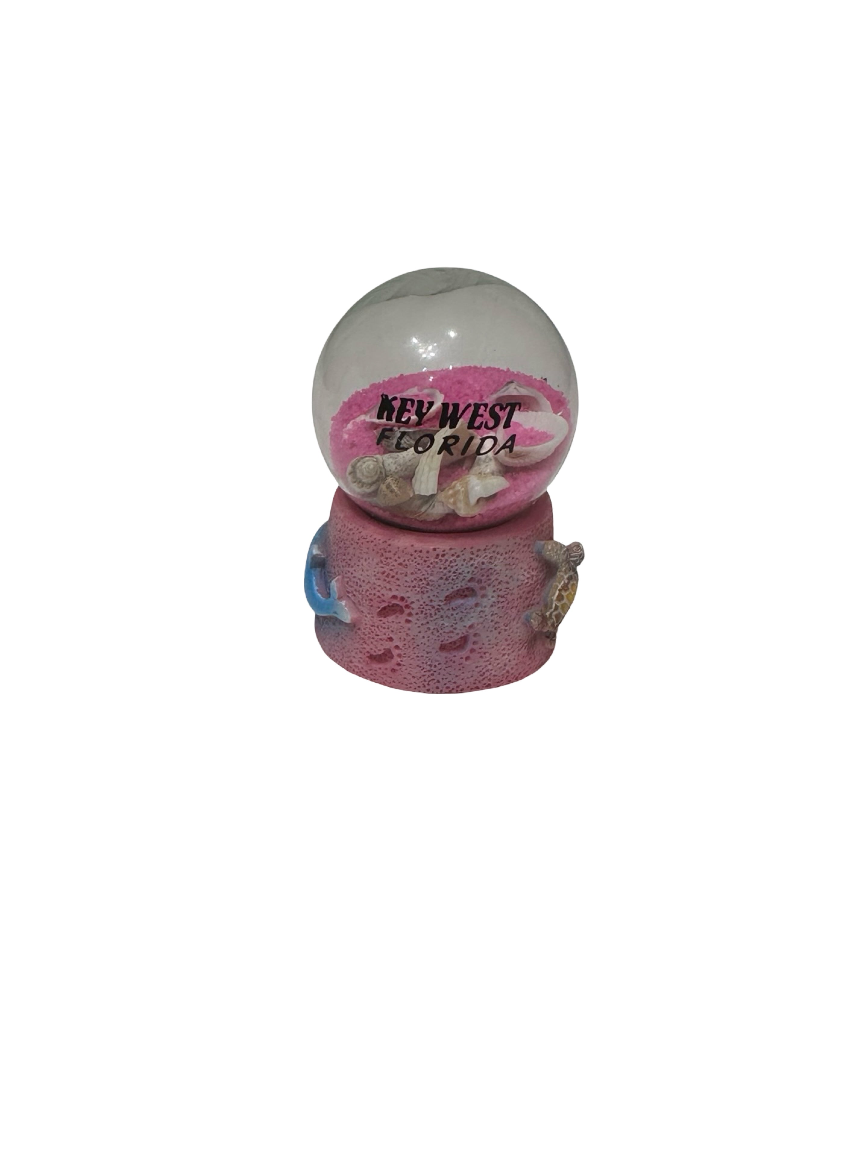 Seashell Key West Sand Globe