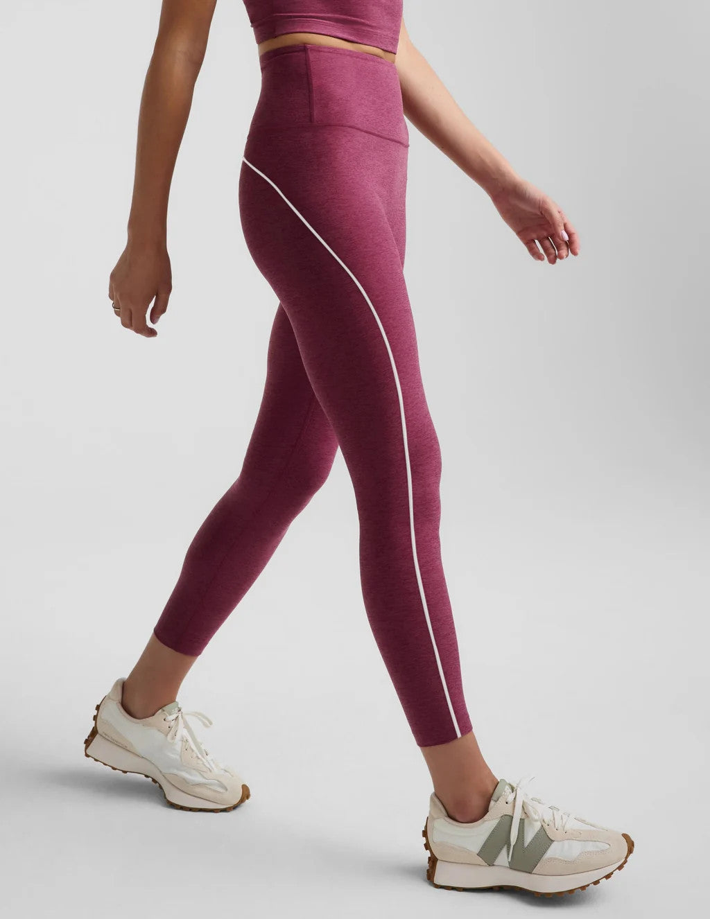 Beyond Yoga Spacedye Dynamic High Waisted Legging Pomegranate Heather