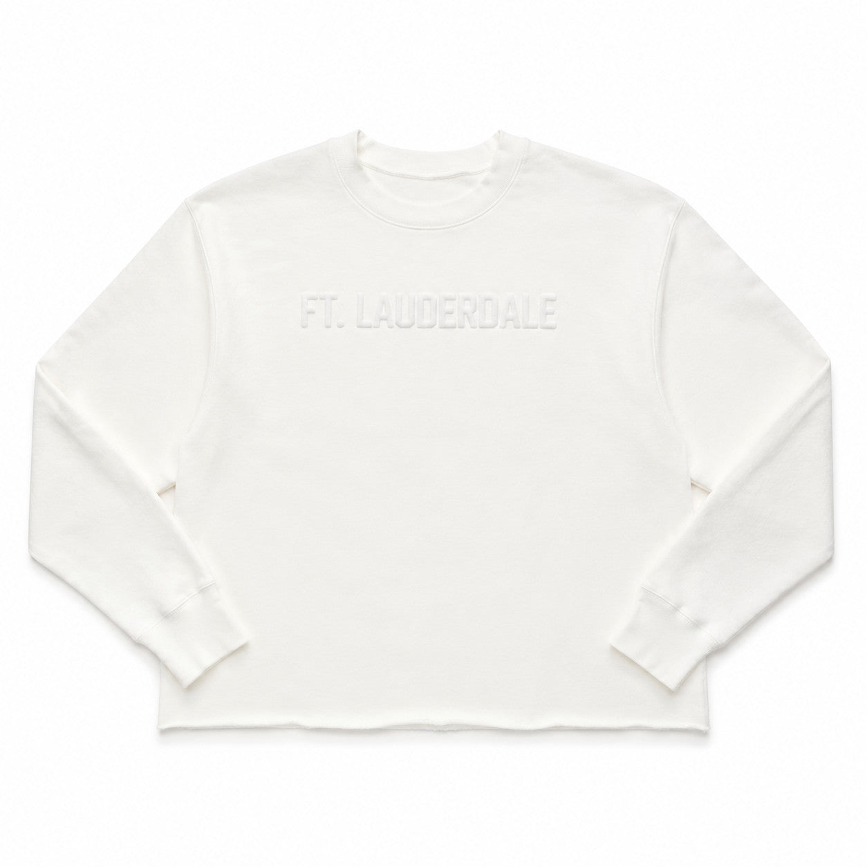 Legacy Reverse Ft. Lauderdale Oversized Fleece Snow White