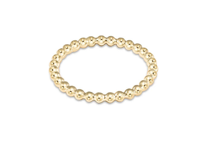 Enewton Classic Gold 2mm Bead Ring