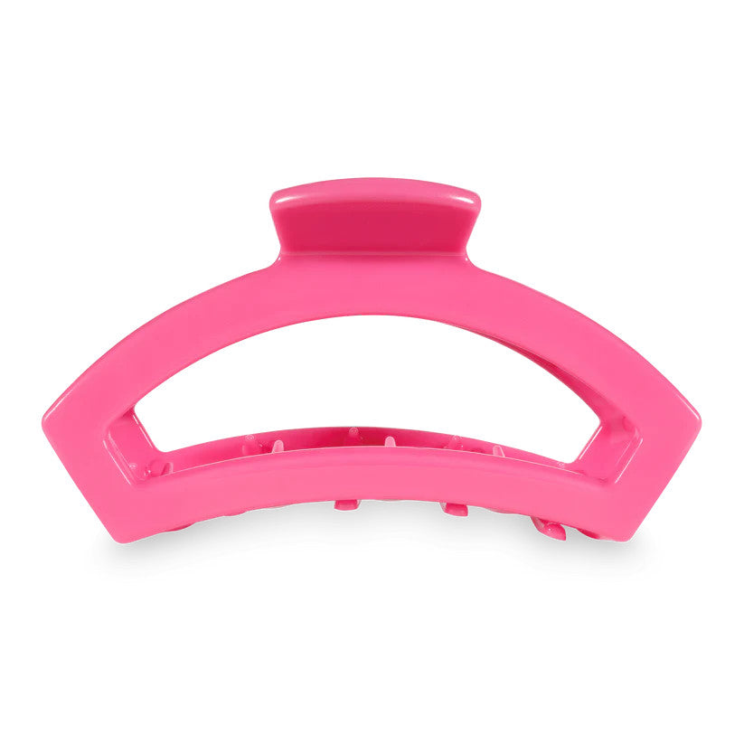 Teleties Open Hair Clip Large Colorful