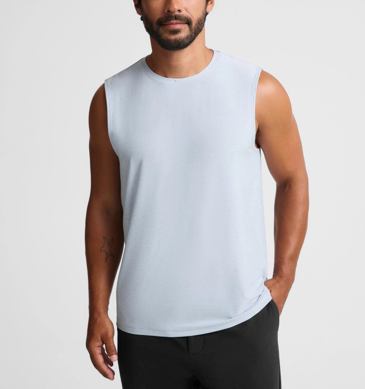 Beyond Yoga Always Beyond Muscle Tank 2 0 Cloud Drift Heather
