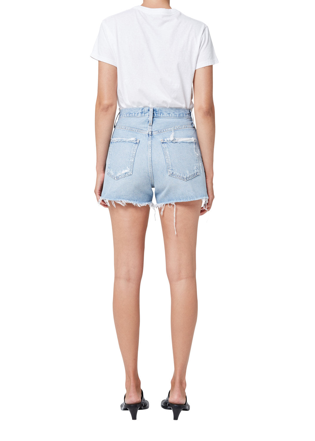 Agolde Dee Short In Muse