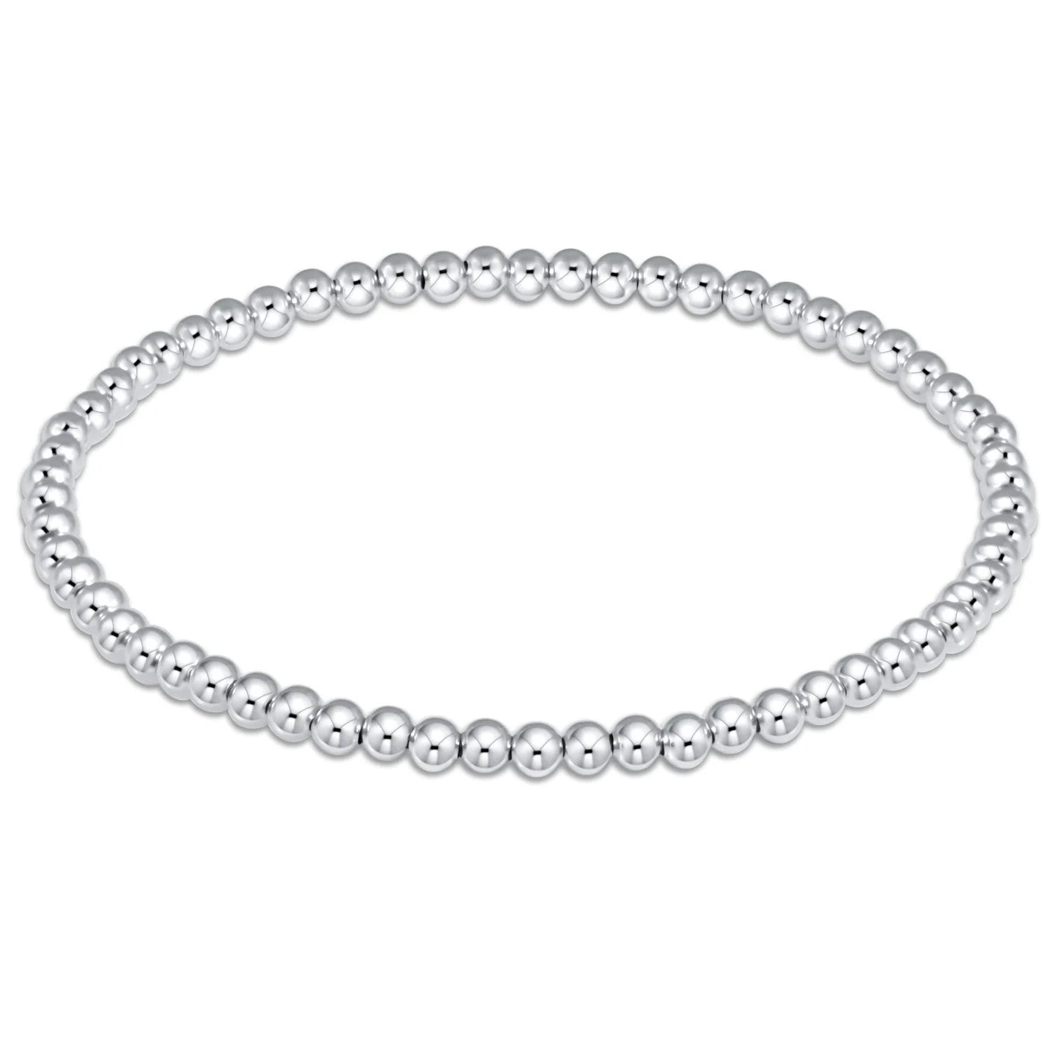 Enewton Classic Sterling Silver 3mm Bead Bracelet