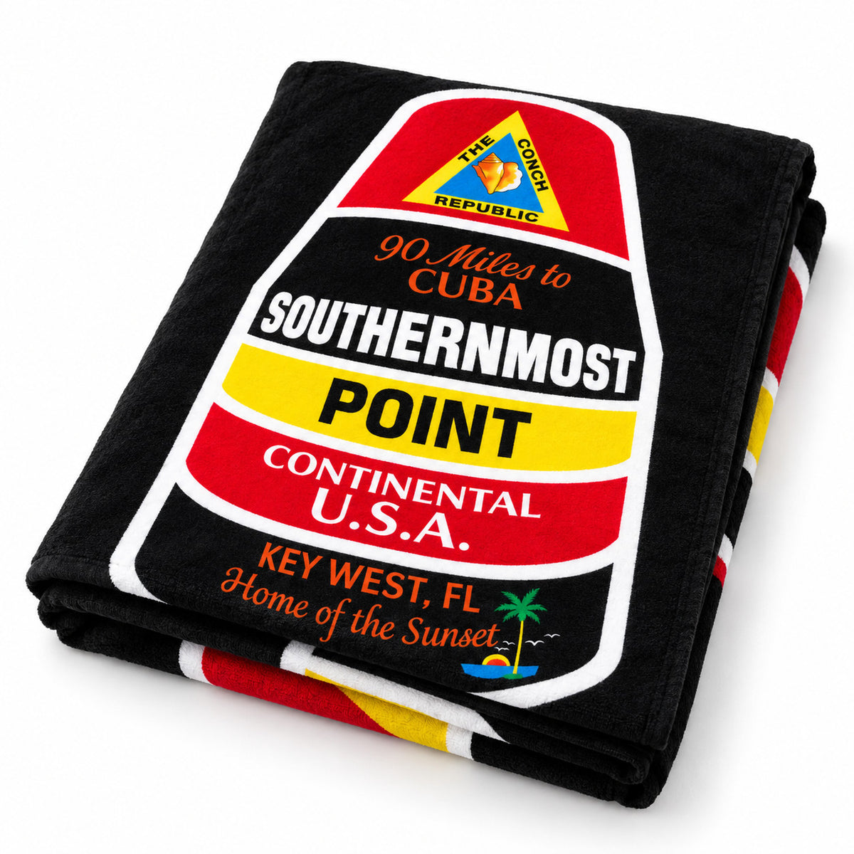 Southern Most Point Beach Towel 30x60