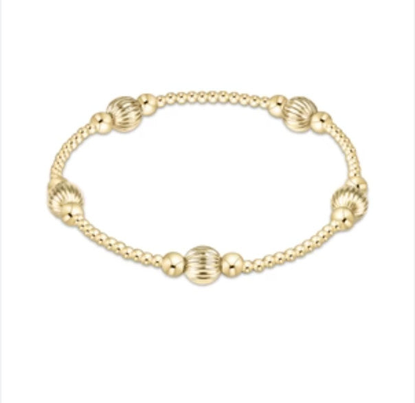 Enewton Purpose Dignity Gold 6mm Bead Bracelet