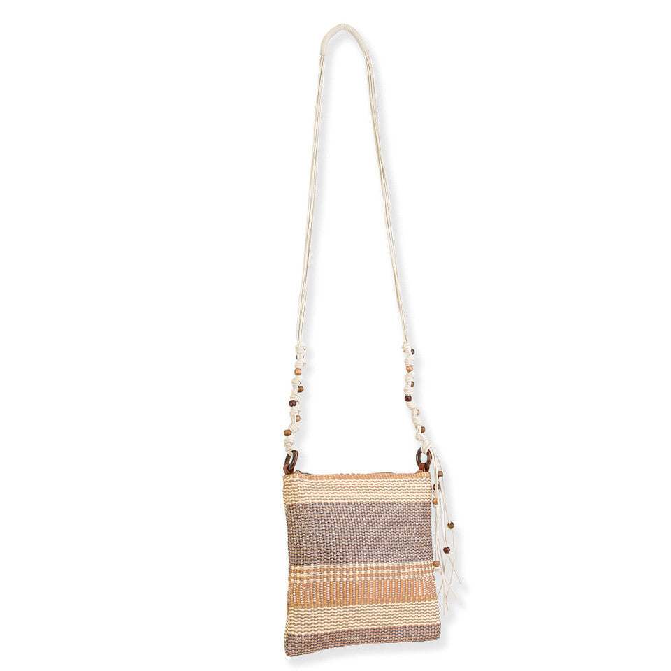 Sun 'N' Sand Assorted Zamora Poly Straw Crossbody