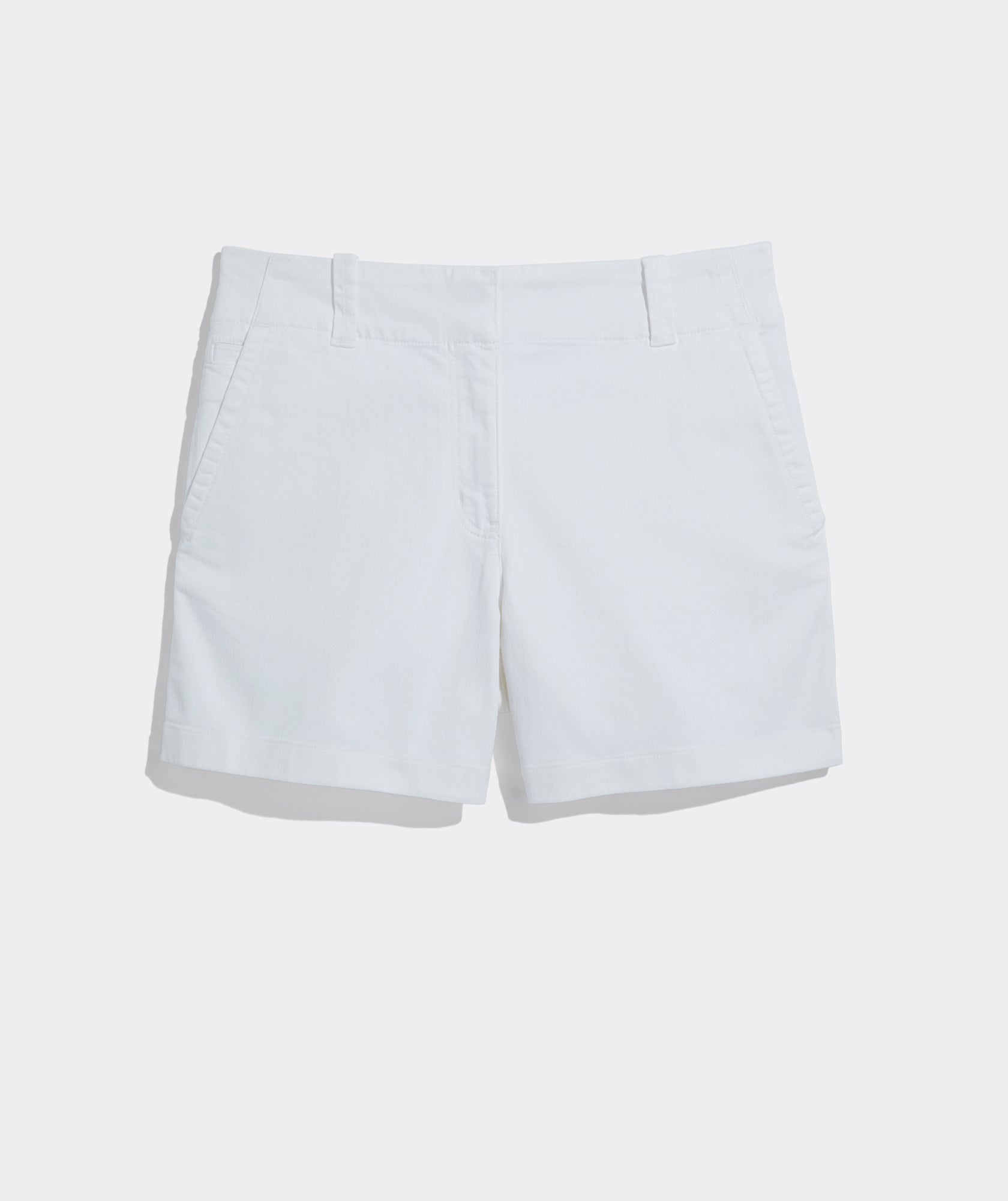 Vineyard Vines Herringbone 5" Every Day Short White Cap