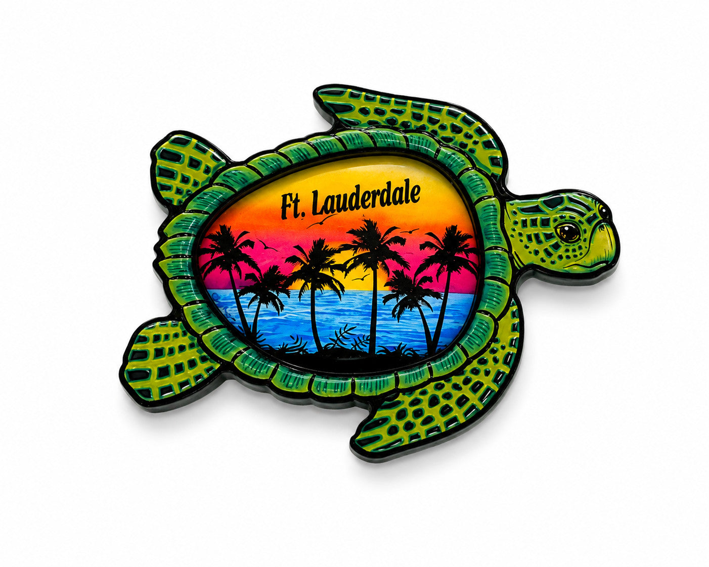Turtle Palms Ft Lauderdale Magnet
