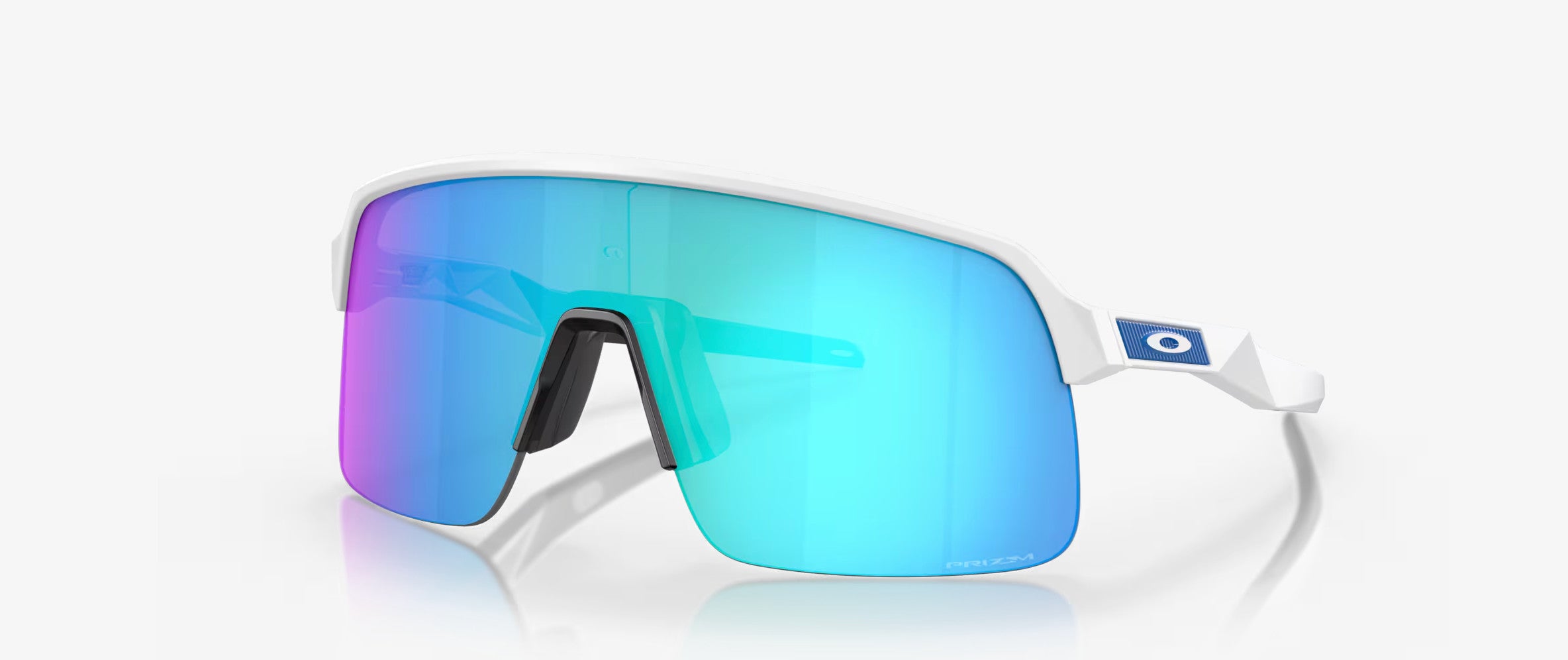 Oakley Matte White w/ Prizm Sapphire Lens Sutro Sunglasses