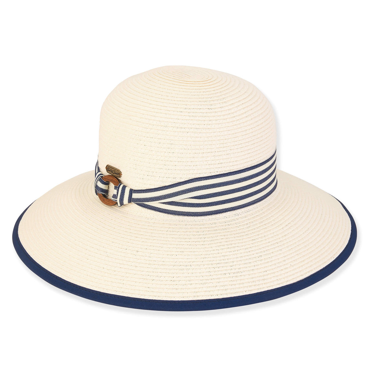 Sun 'N' Sand Delmar Paper Braid Floppy Hat