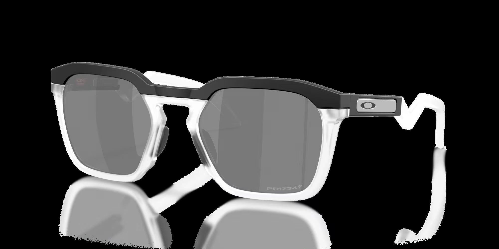 Oakley HSTN SQ Matte Black Frame/ Prizm Black Lens Sunglasses Polarized