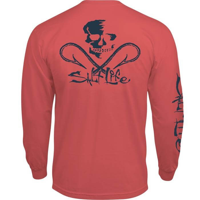 Salt Life Skull and Hooks Long Sleeve T-Shirt