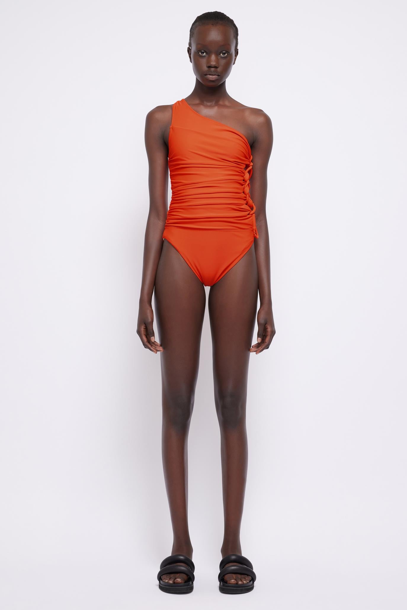 SIMKHAI Huntley Corded Off Shoulder One Piece