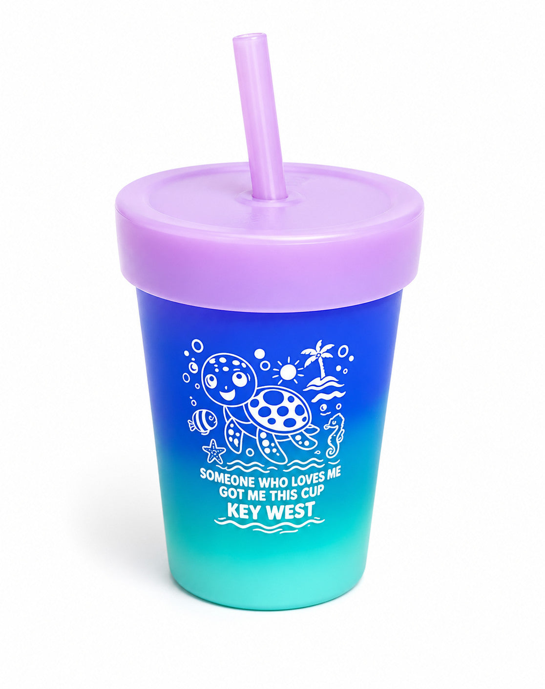 Silipint Turtle Someone Who Loves Me Got Me This Cup 2.0 8oz Kids Tumbler Mermaid