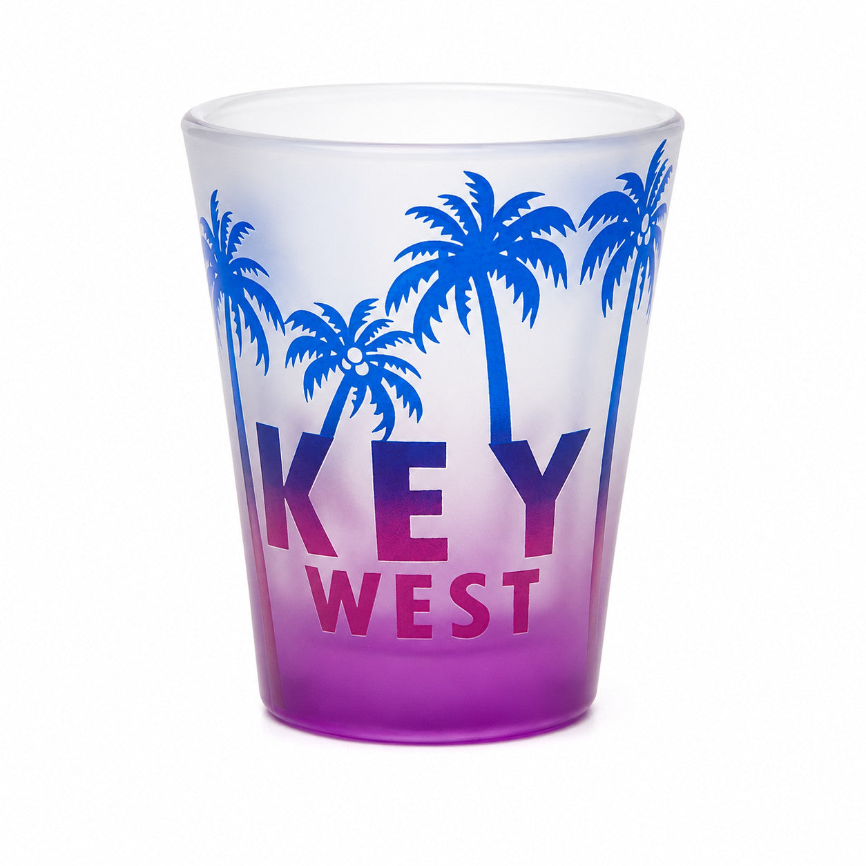 Key West Palms Shot Glass