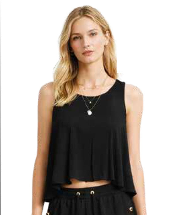Salty Weekend Dreamcare Solid Tank Top Black