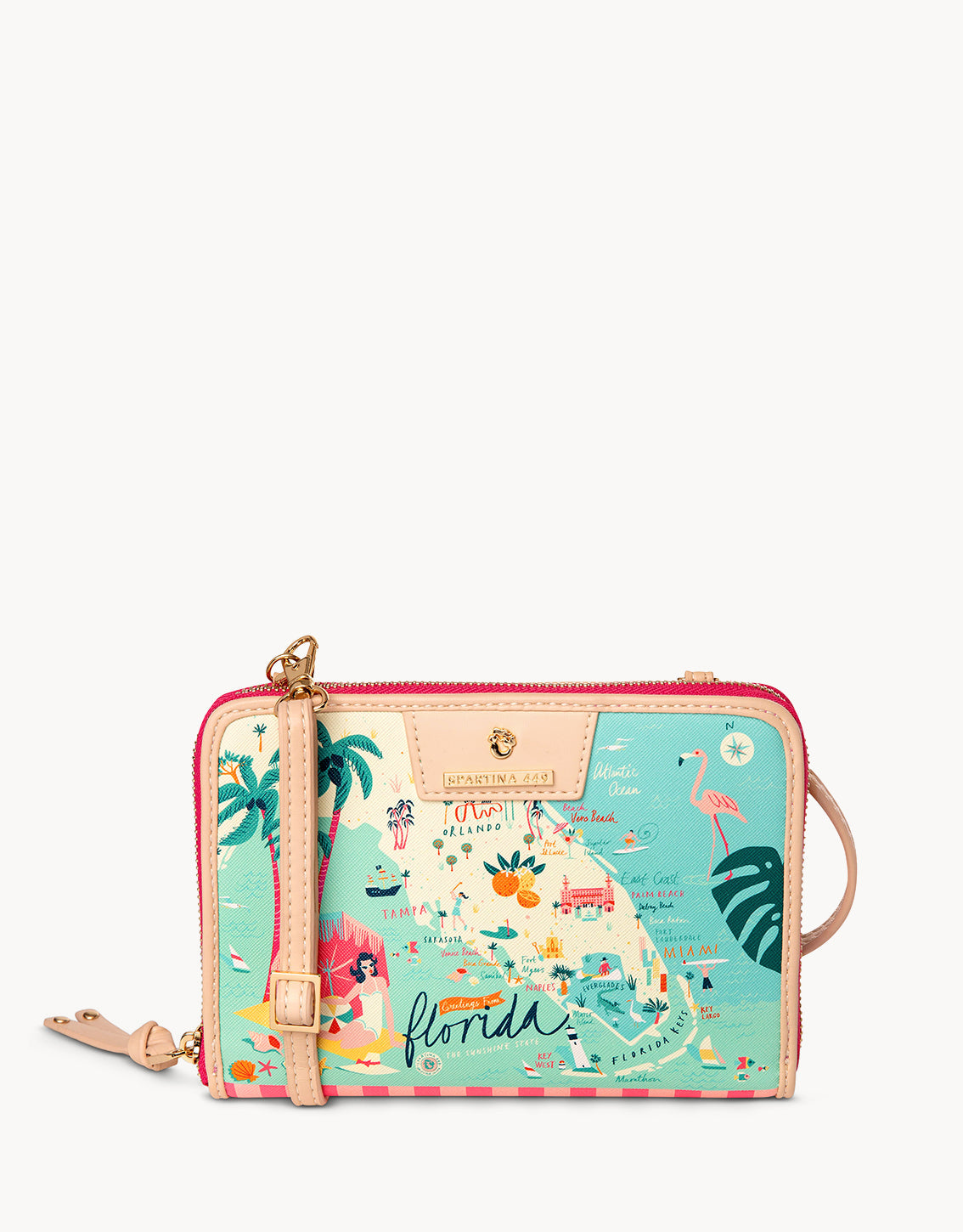 Spartina Florida All-in-One Phone Crossbody
