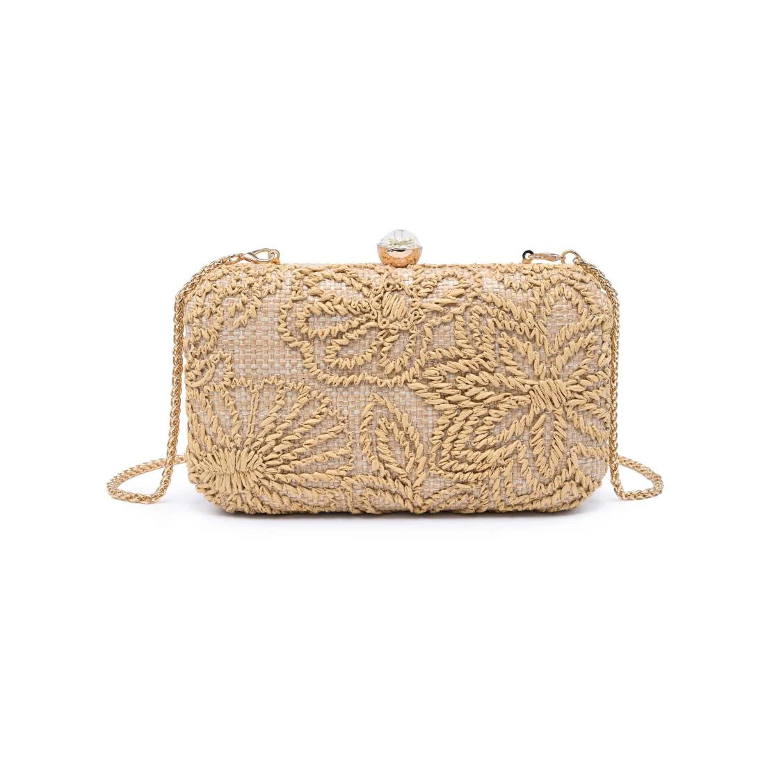 Carter Evening Bag Natural