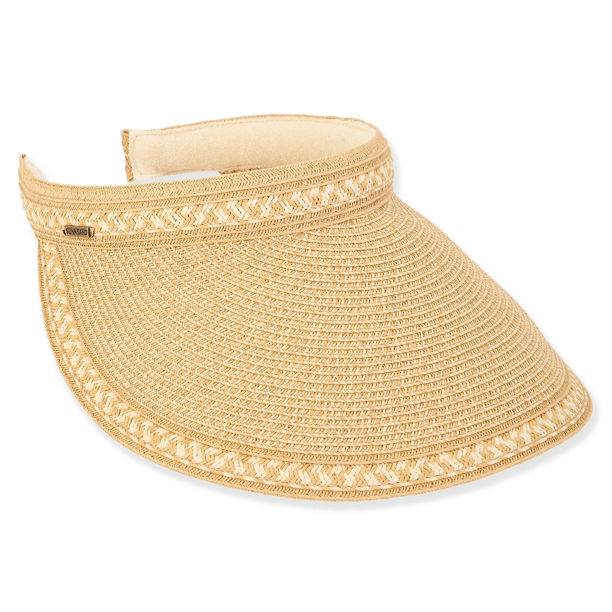Sun 'N' Sand Cierra Braided Visor