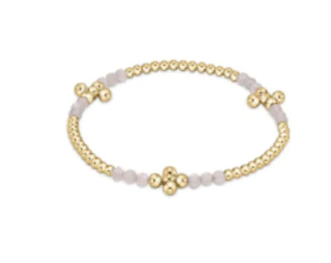 Enewton Signature Cross Gold Bliss Pattern 2.5mm Summer '23 Bead Bracelet