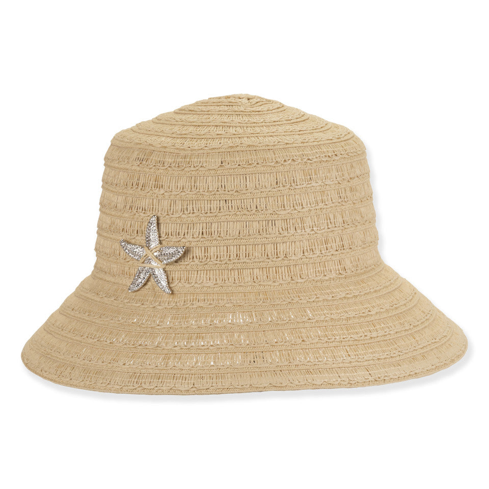 Sun 'N' Sand Kaylee Starfish Bucket Hat