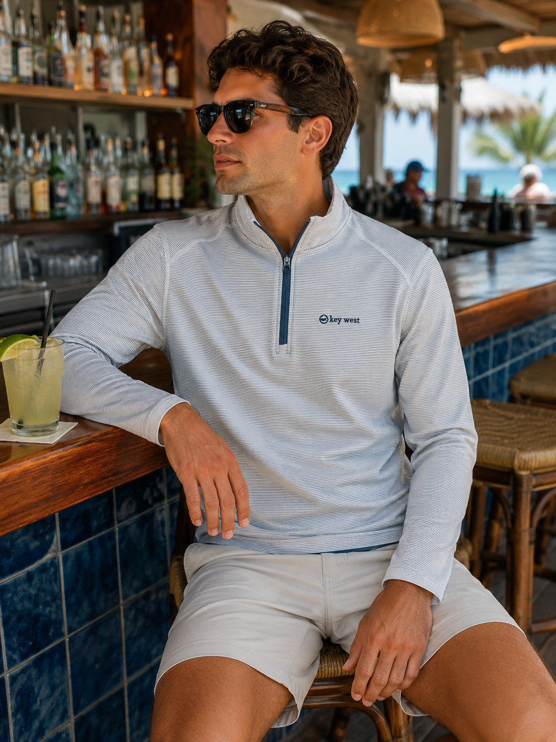 Vineyard Vines Key West Sankaty Quarter-Zip