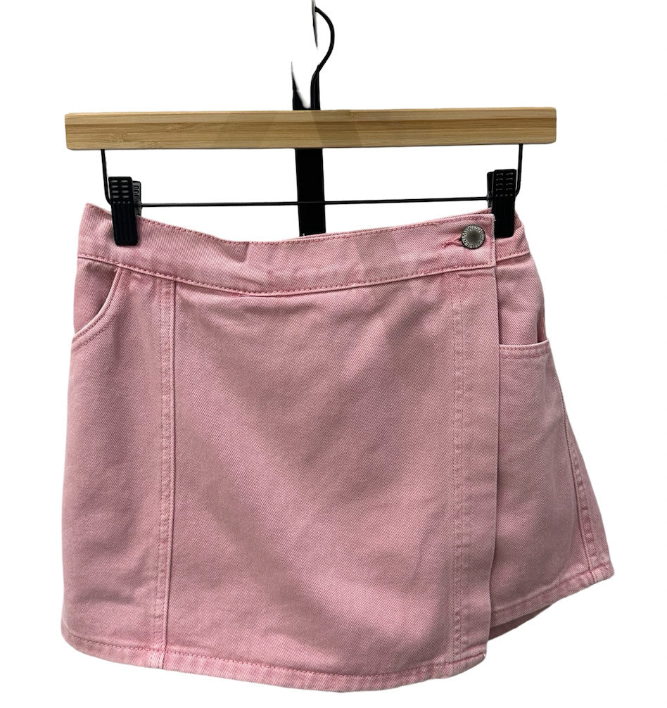 Shaddow and Fish Gianna Wrap Skort Bubblegum