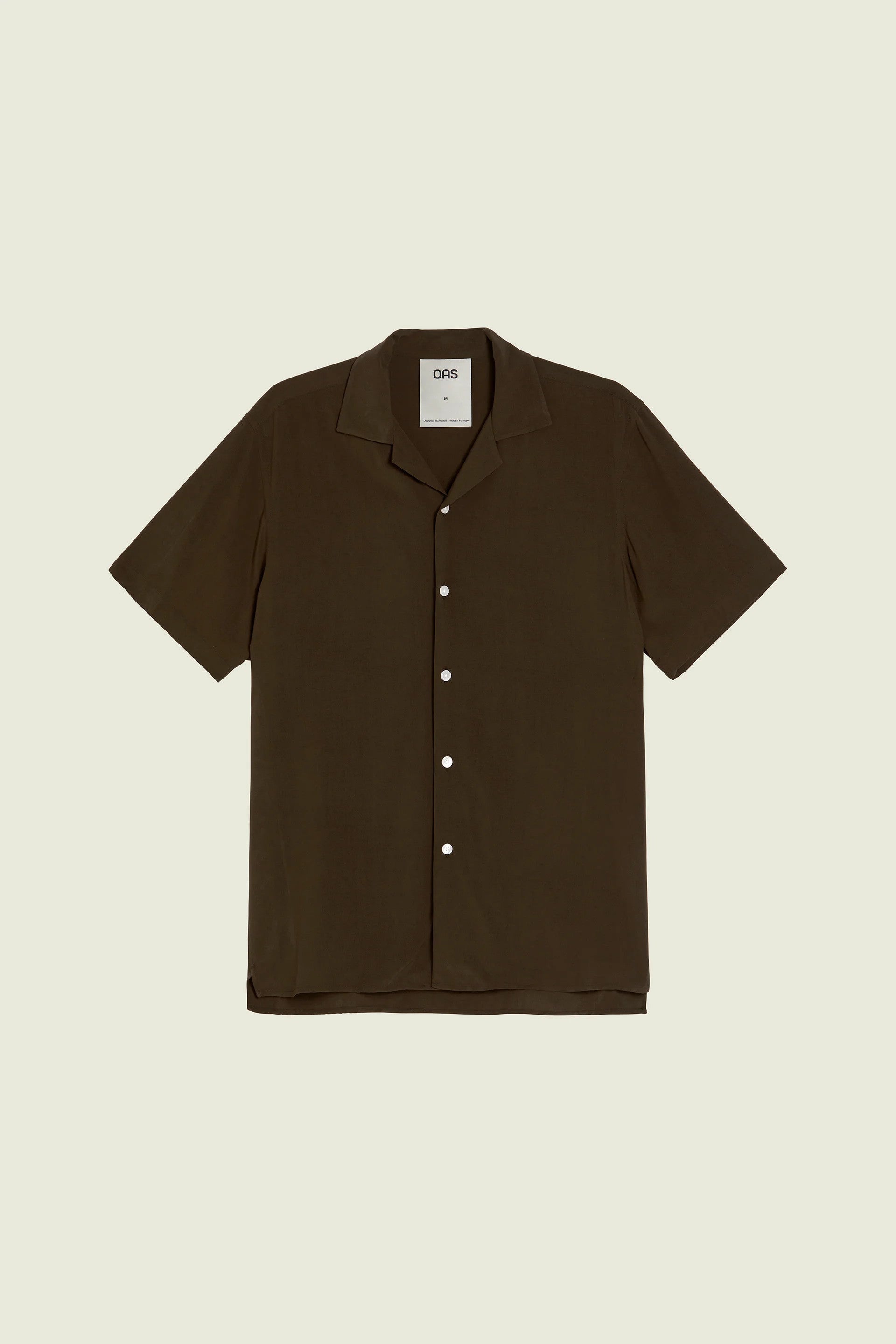 OAS After Dark Viscose Shirt Brown*