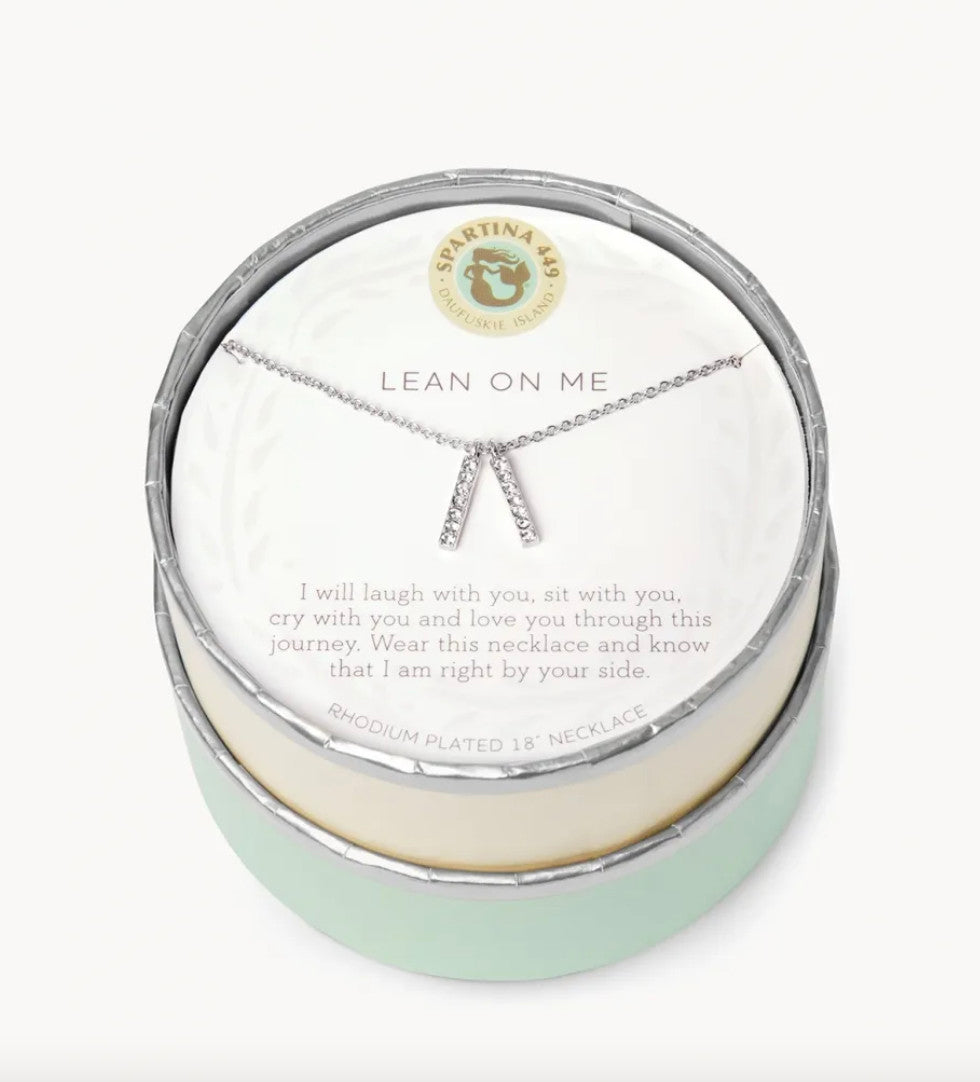 Spartina Sea La Vie Lean On Me Necklace Silver