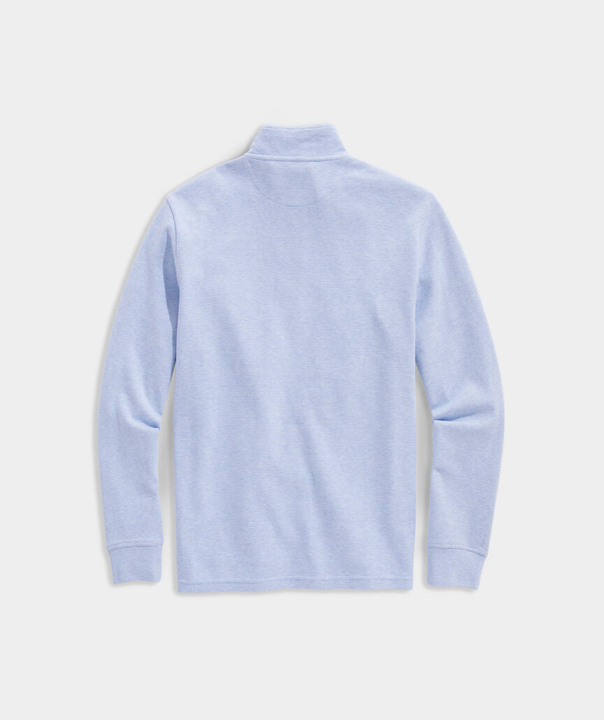 Vineyard Vines Saltwater Quarter Zip Jake Blue