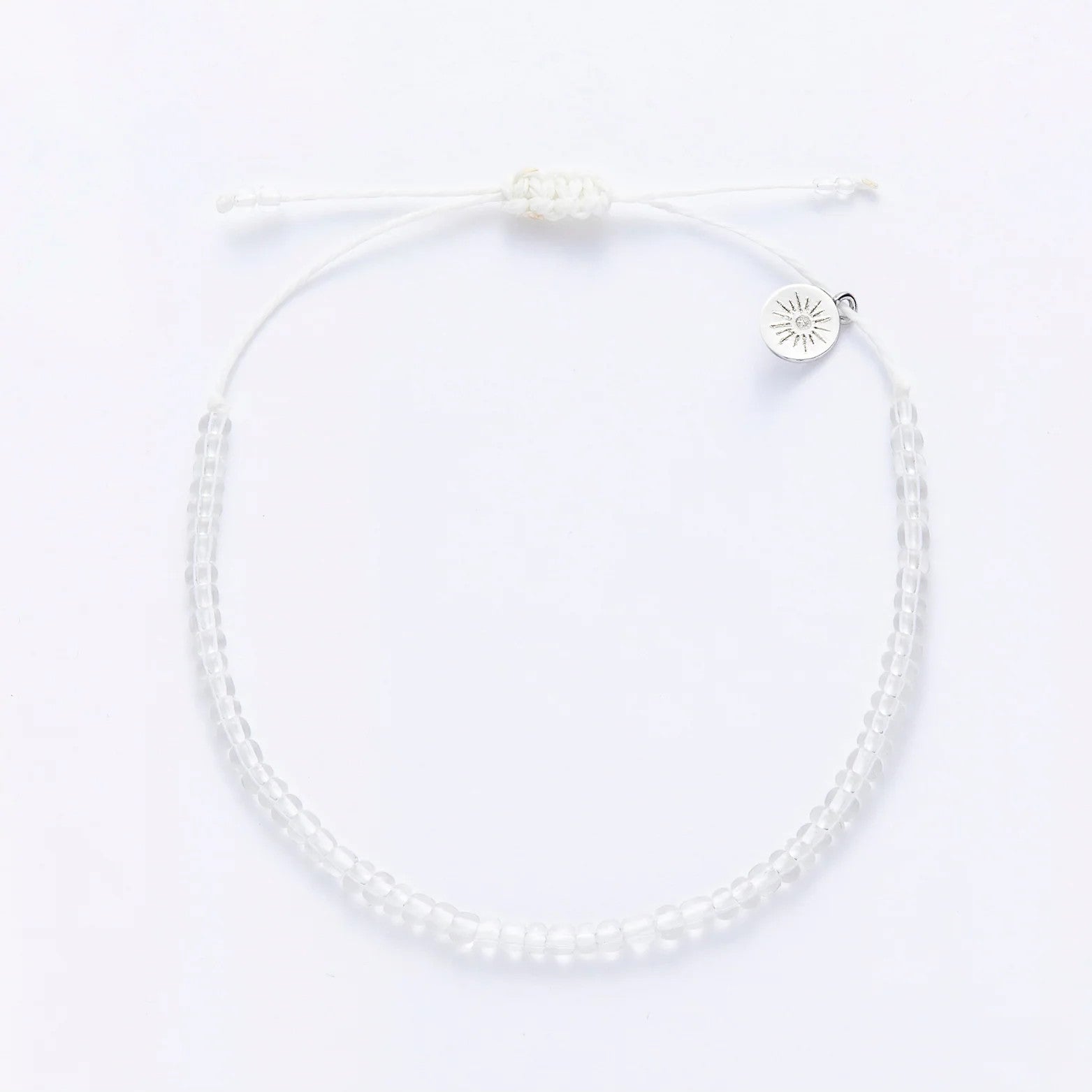 Mauka White Mini Beaded Bracelet