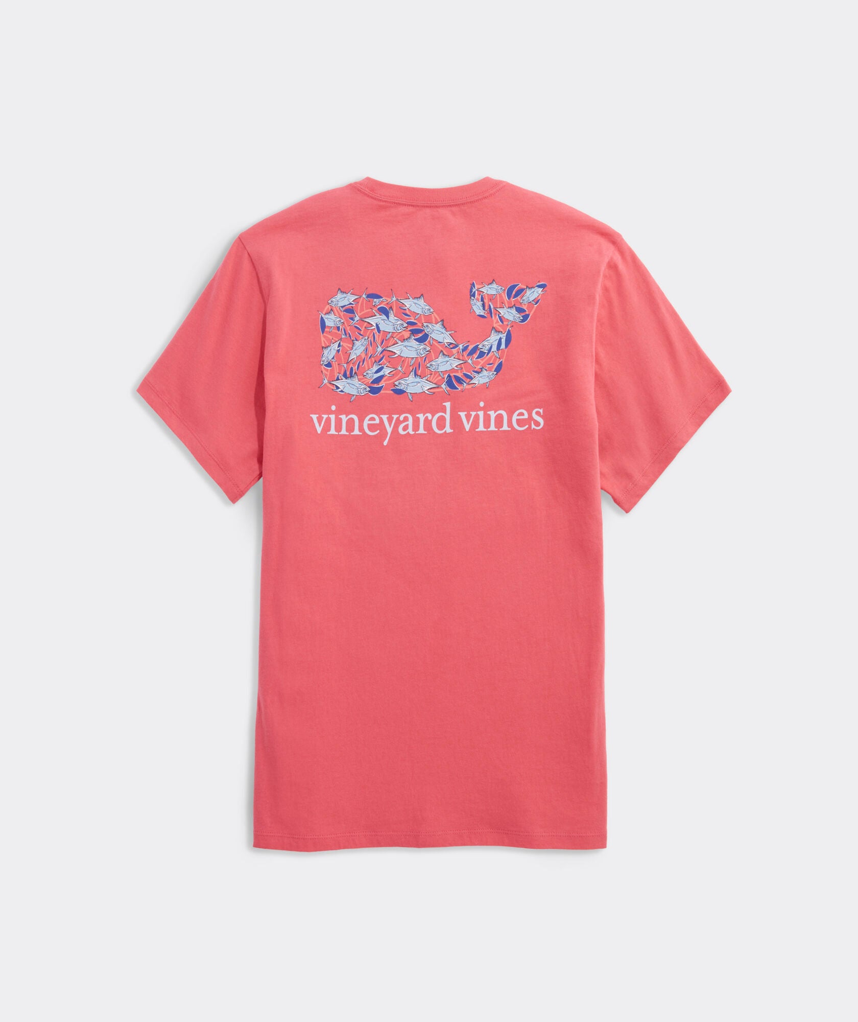 Vineyard Vines Harbour Fish Whale Pocket Tee SS
