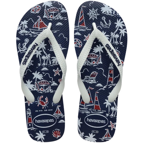Havaianas Brazilian Top Nautical Flip Flops