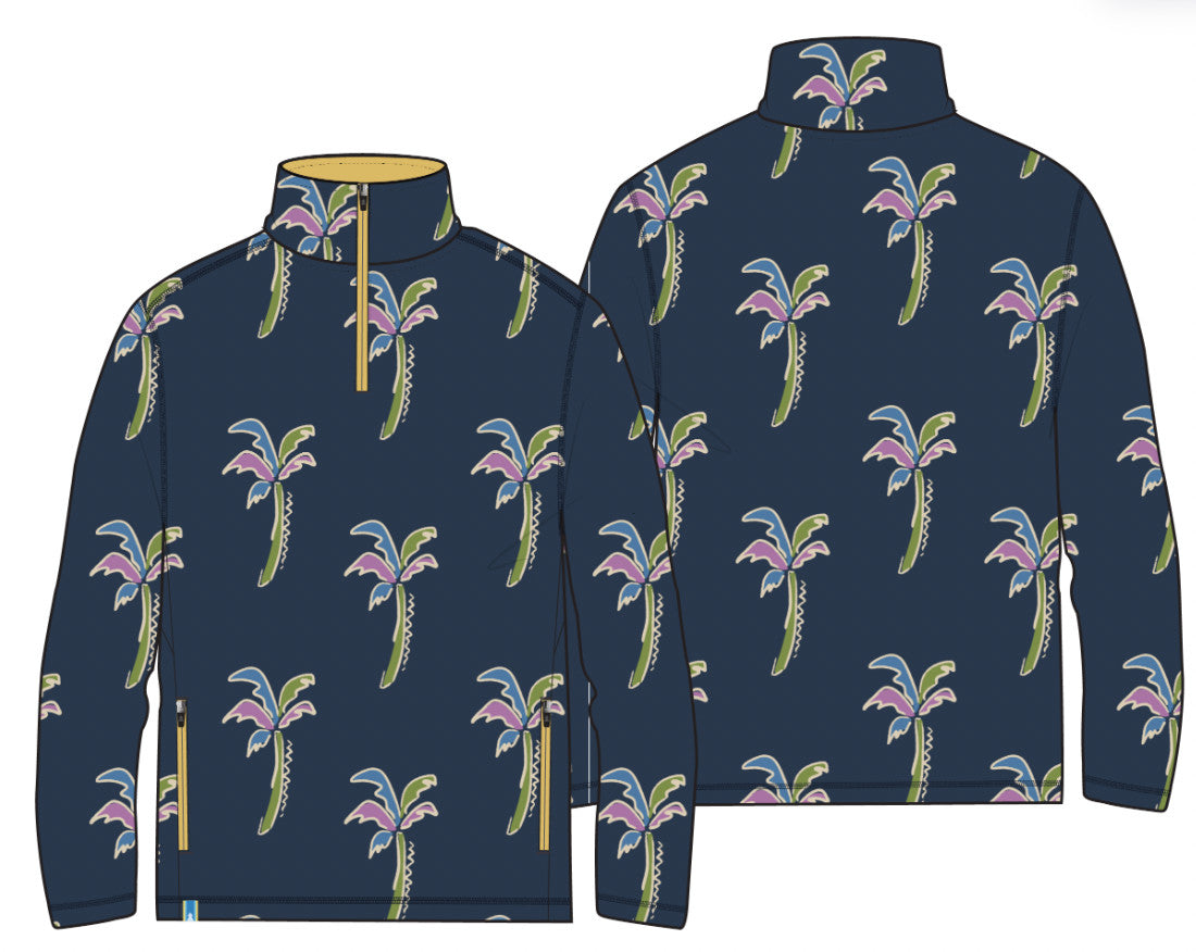 Chubbies The Havana Nights Movementum Quarter Zip