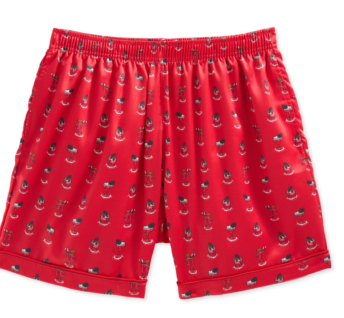 Chubbies The That's The Spirits Satin Sleep Short